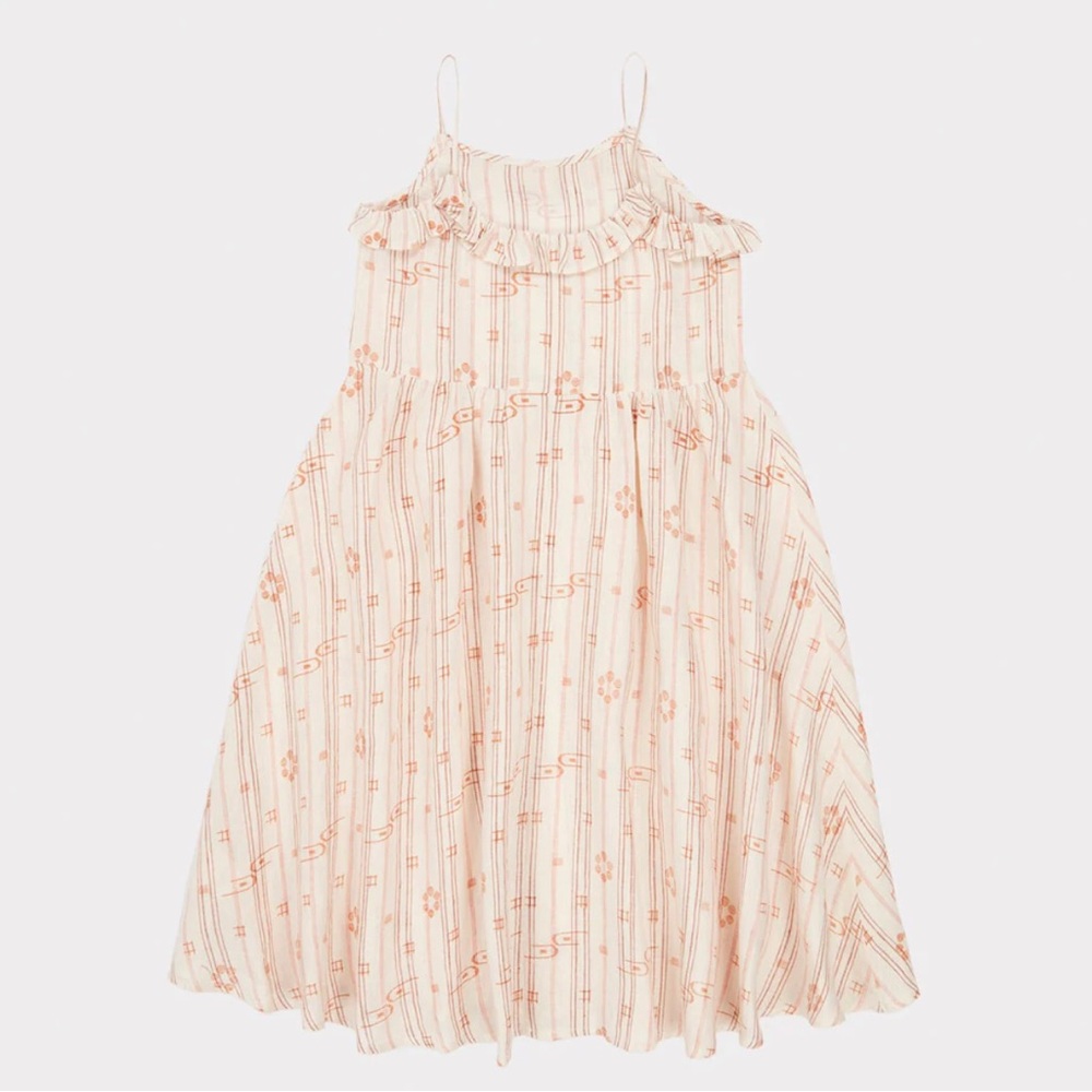 Caramel Girls Greenwich Long Dress | Pale Pink - Size 3 - Picture 11 of 13